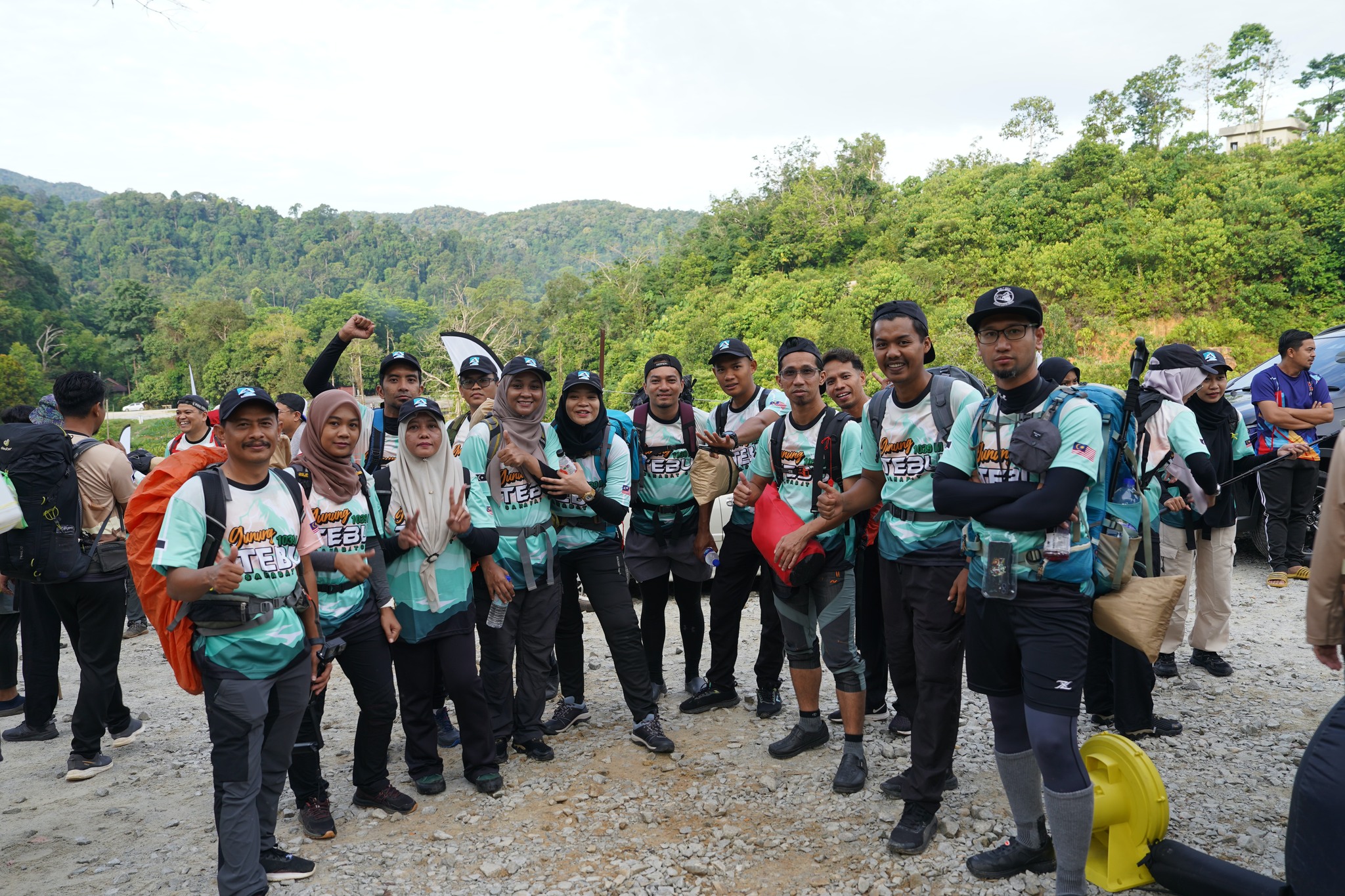 KETENGAH Conquers the Peak of Gunung Tebu