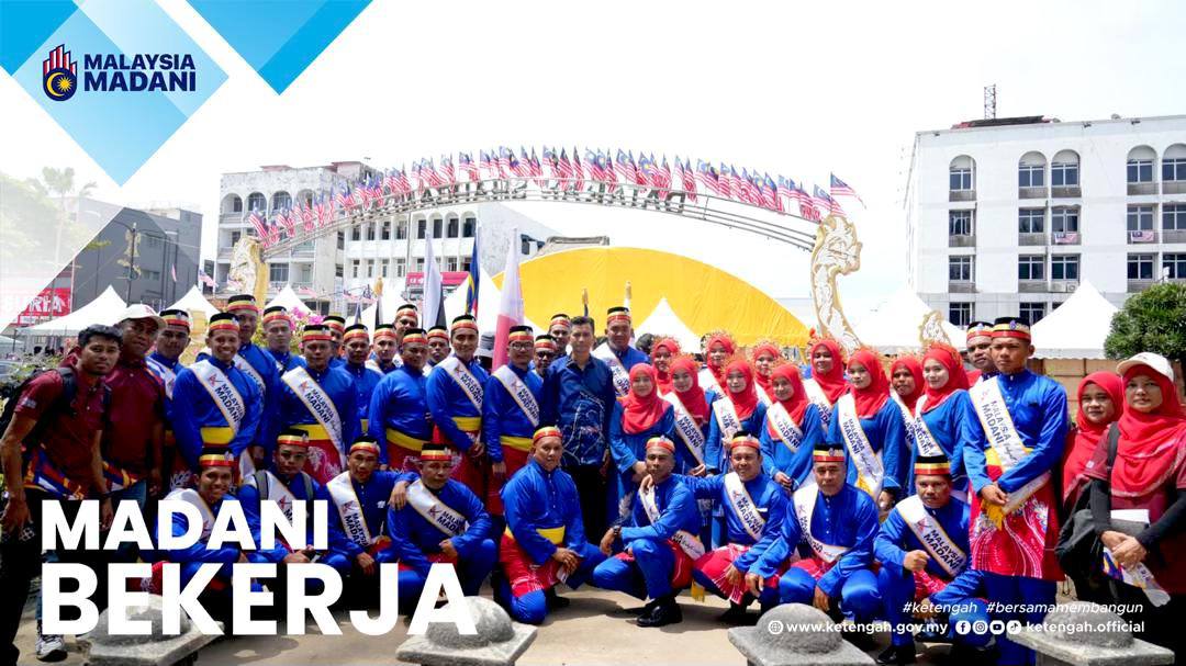 Semangat MADANI, Kontinjen KETENGAH sertai Sambutan Hari Kebangsaan peringkat Negeri Terengganu