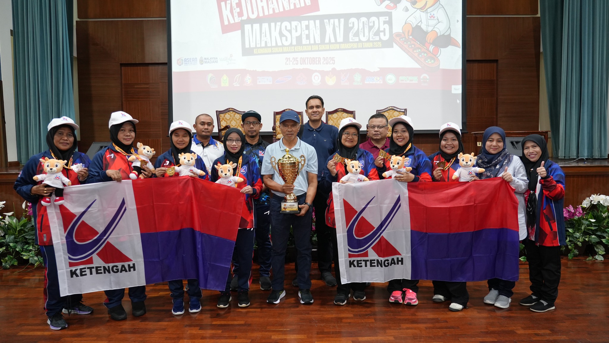 ETENGAH CONGKAK TEAM CLINCHES GOLD AT MAKSPEN XV!