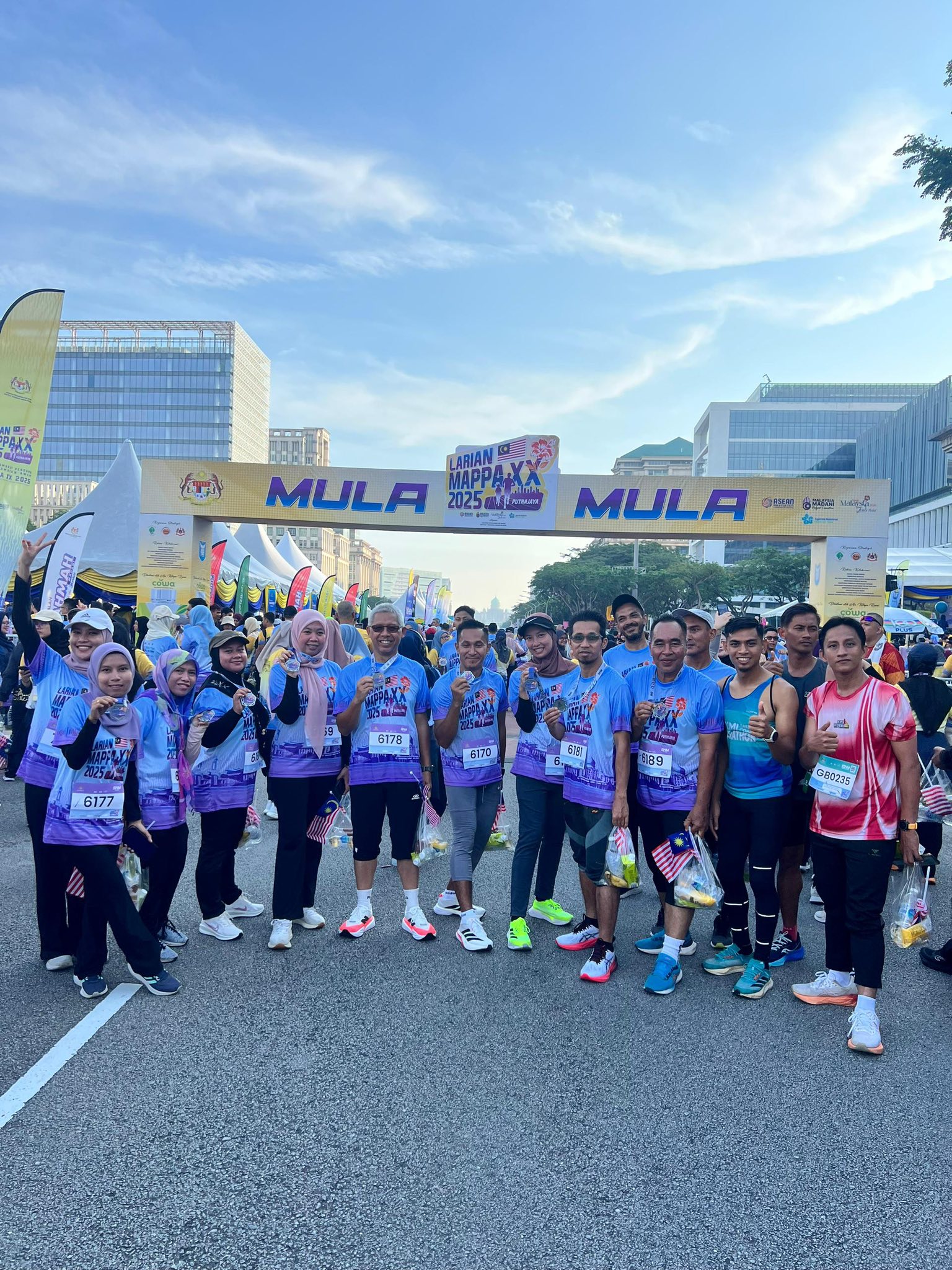KETENGAH SERTAI LARIAN MAJLIS AMANAT PERDANA PERKHIDMATAN AWAM KE-20 (MAPPA XX) 2025