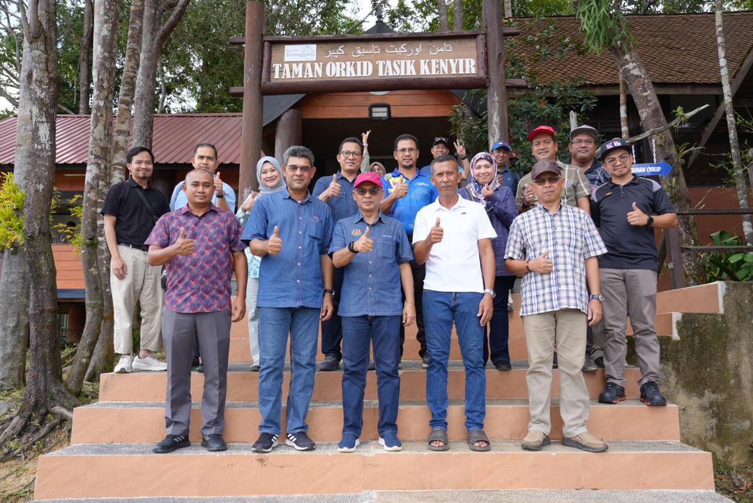LAWATAN KERJA TIMBALAN KETUA SETIAUSAHA (PEMBANGUNAN) KKDW KE TAPAK PROJEK PEMBANGUNAN KETENGAH