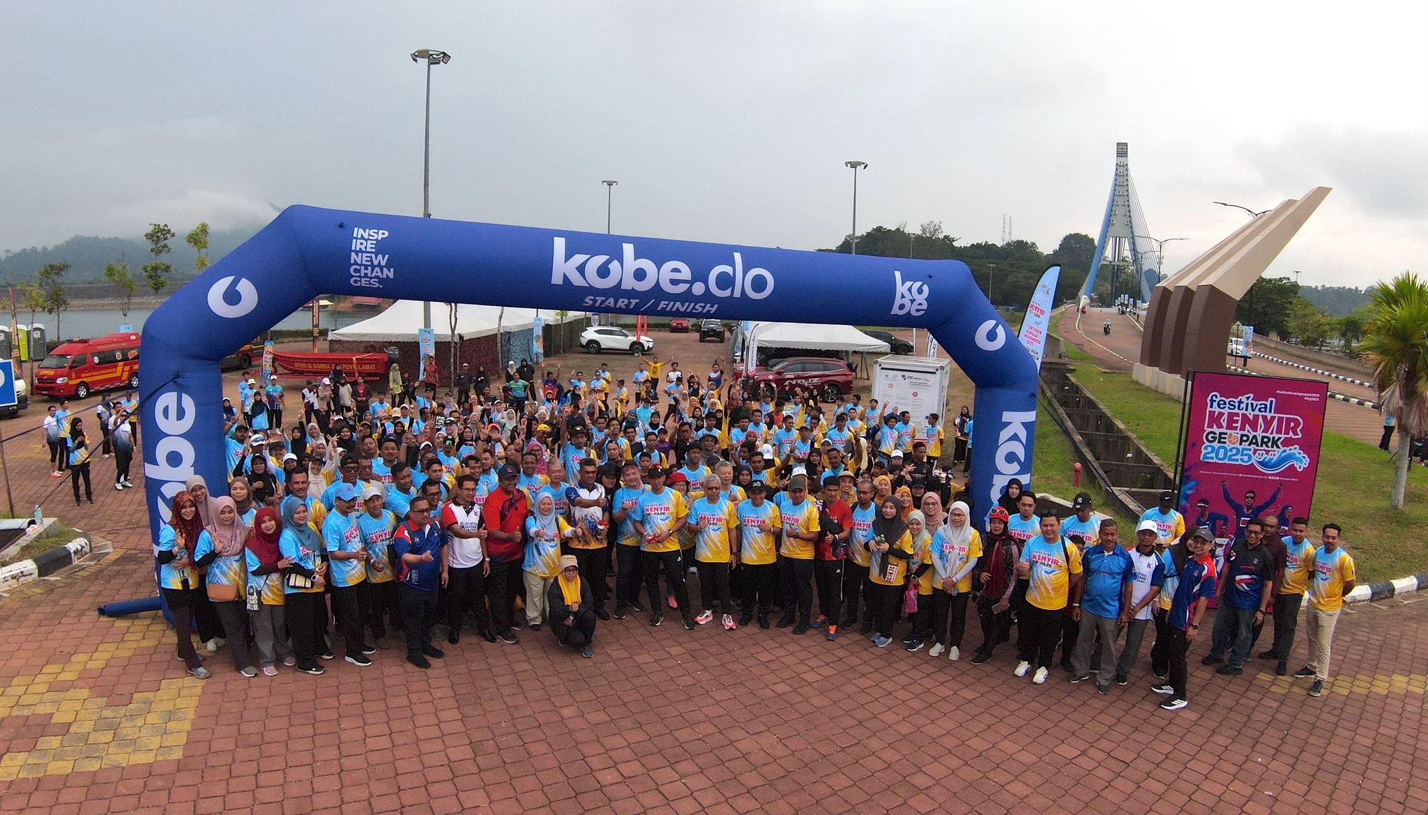 Fun Run Meriahkan Festival Kenyir Geopark 2025