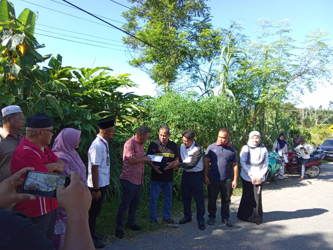 SUMBANGAN BENCANA KEBAKARAN KEDIAMAN PENDUDUK BANDAR KETENGAH JAYA