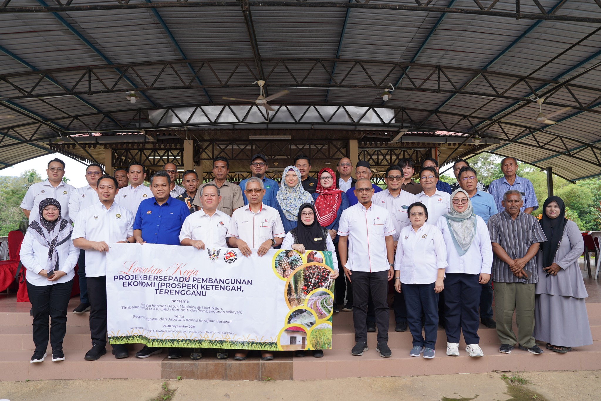 isit from the Ministry of Food Industry, Commodities, and Regional Development, Sarawak (M-FICORD)
