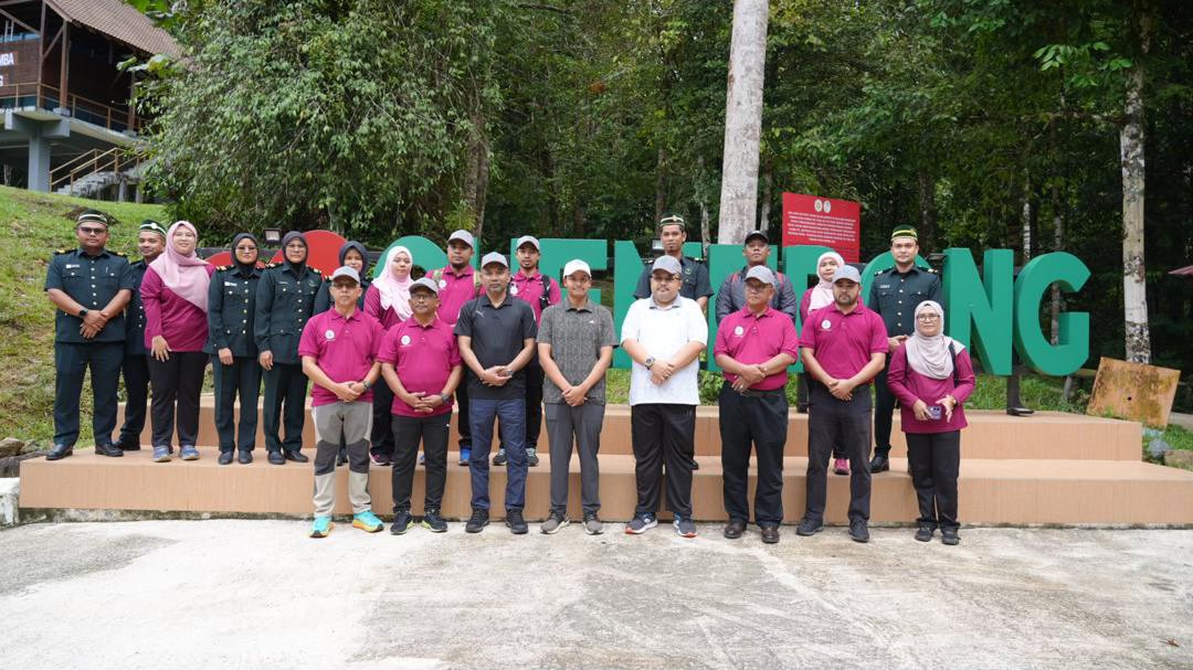 WORKING VISIT OF DYTM THE CROWN PRINCE OF TERENGGANU TO CHEMERONG ECO-TOURISM PARK, DUNGUN