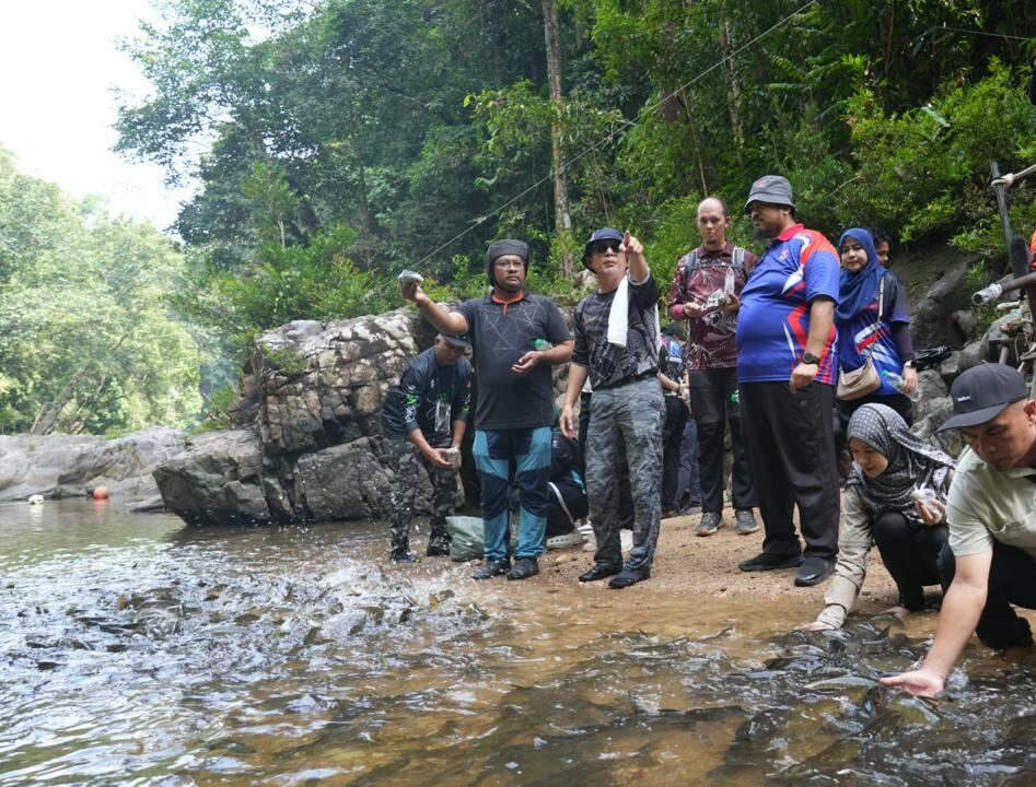Operasi Santuari Kelah Tasik Kenyir Dibuka Semula