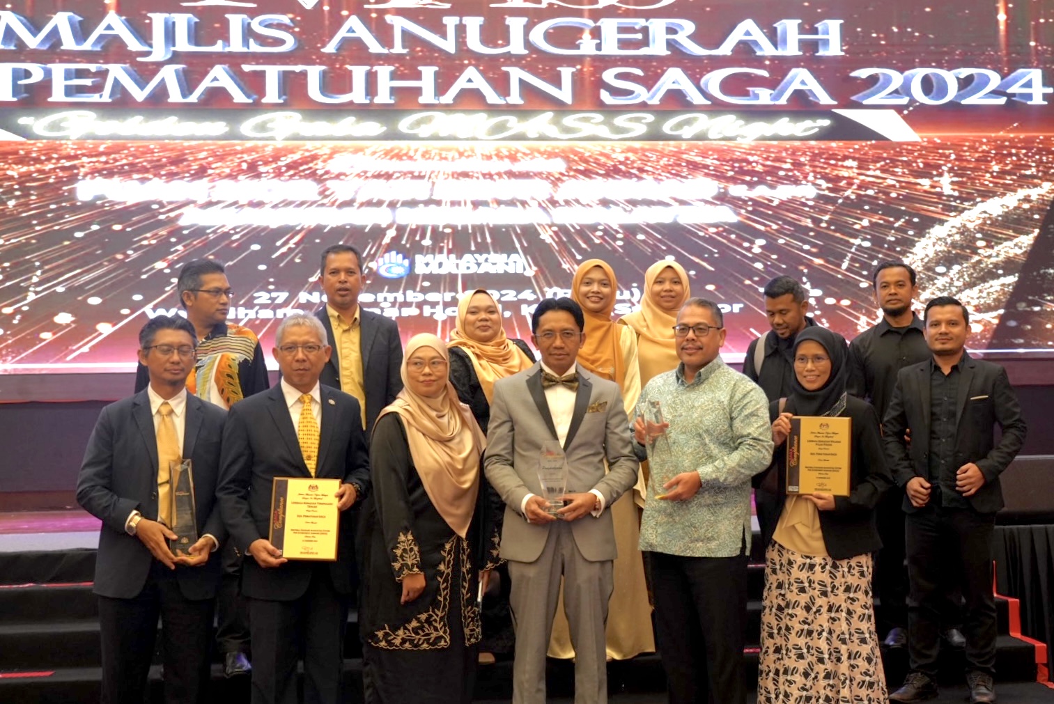 KETENGAH RECEIVES SAGA RECOGNITION