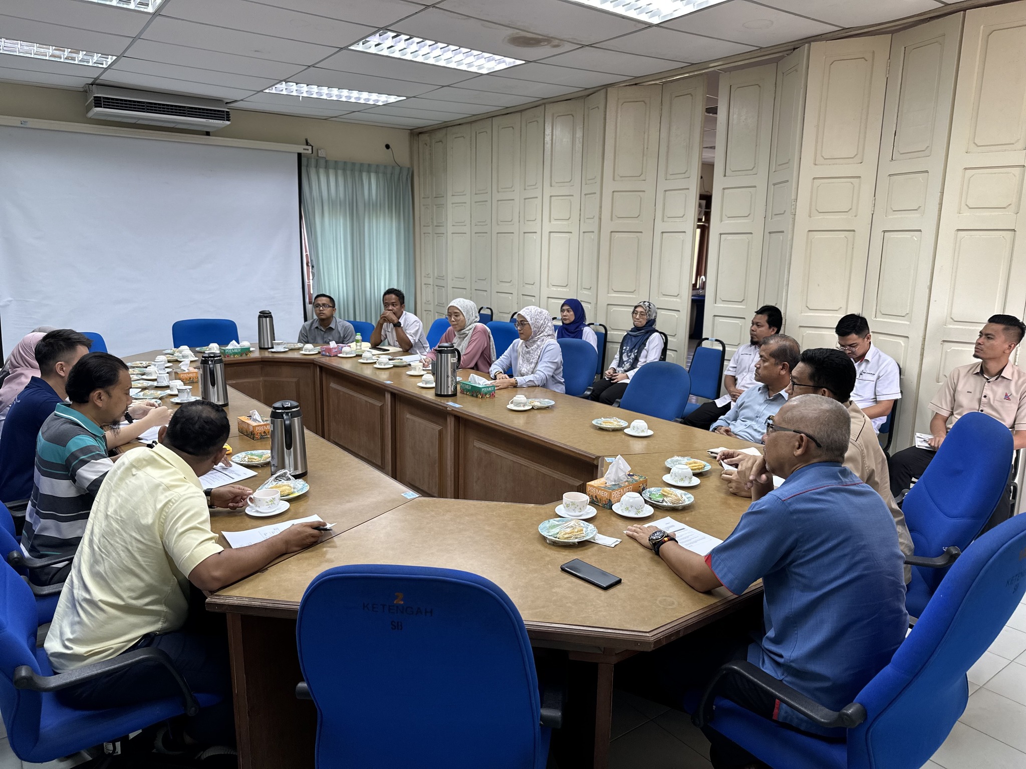 Site Visit for the Upgrading of Main Entrance Junctions to Seri Bandi, Ketengah Jaya, and Bukit Besi Townships