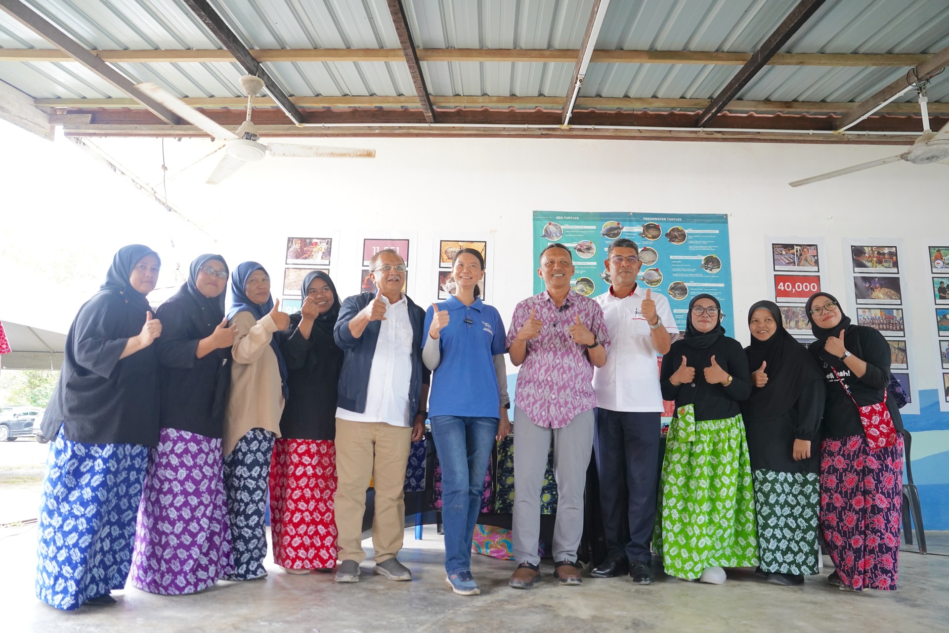 Groundbreaking Ceremony for the River Terrapin Conservation Centre, Kampung Pasir Gajah, Kemaman, Terengganu