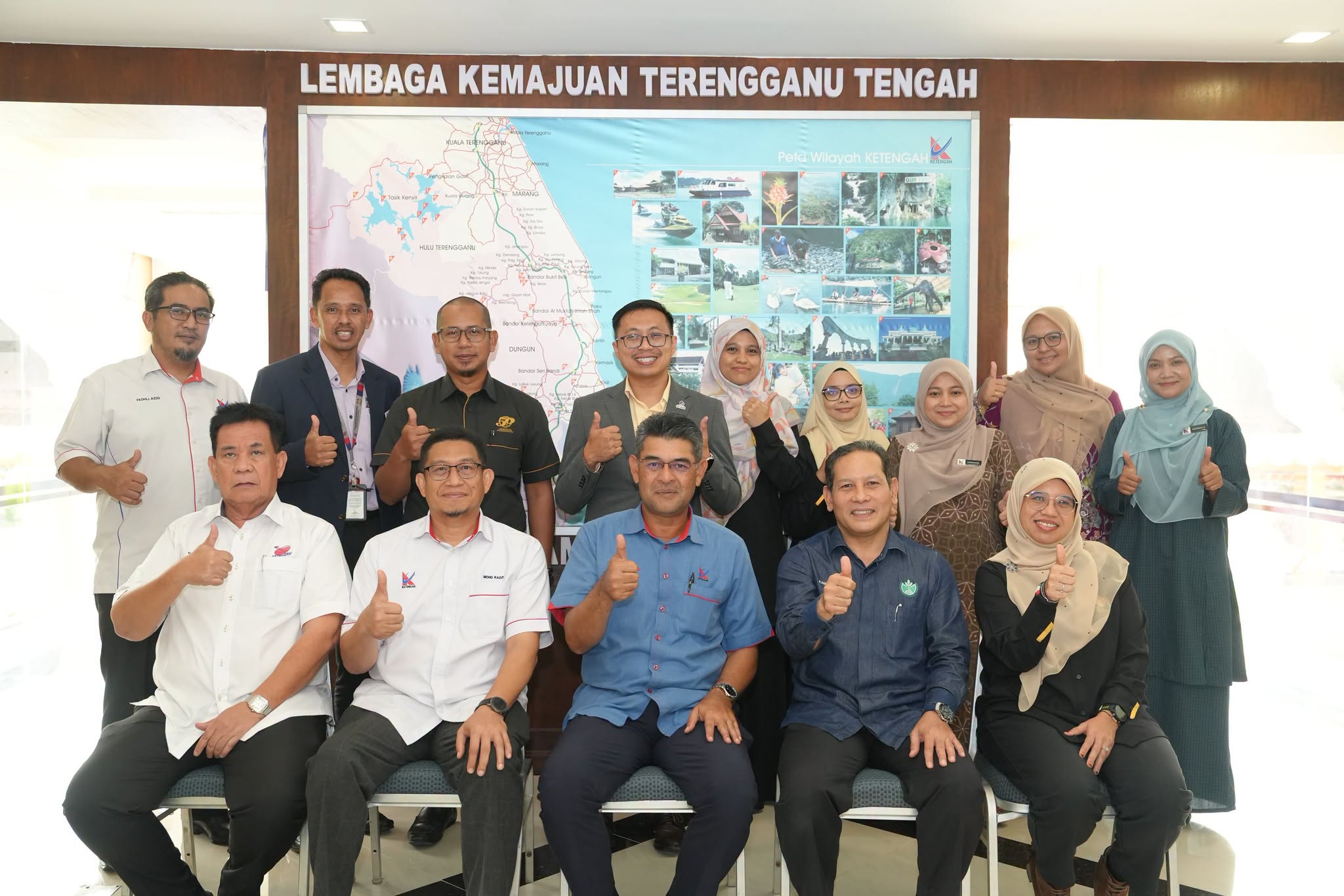 KUNJUNG HORMAT KOLEJ RISDA/UCAM KE KETENGAH
