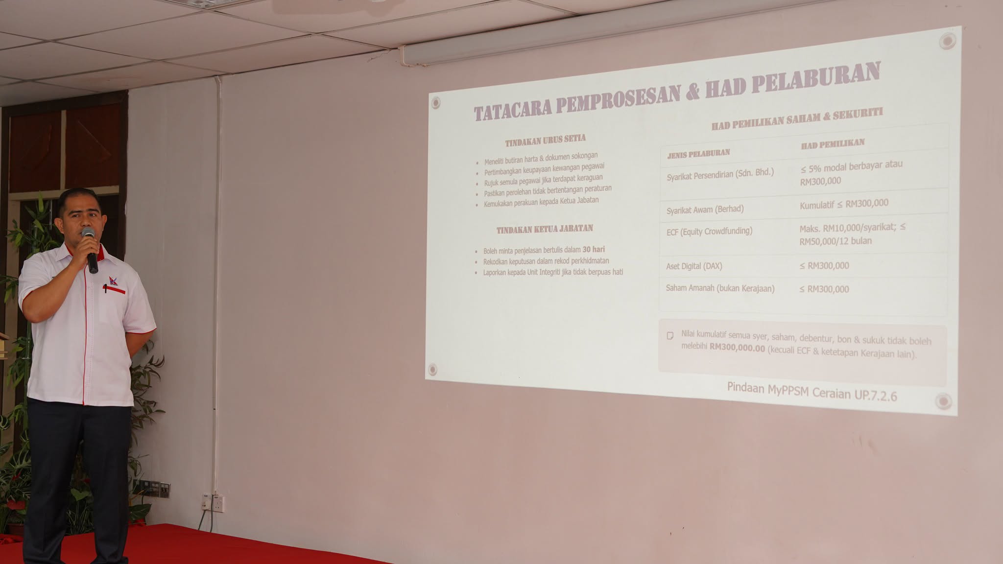 SESI POCKET TALK DAN BICARA ASPIRASI INTEGRITI KETENGAH (BAIK) SIRI 4 TAHUN 2026