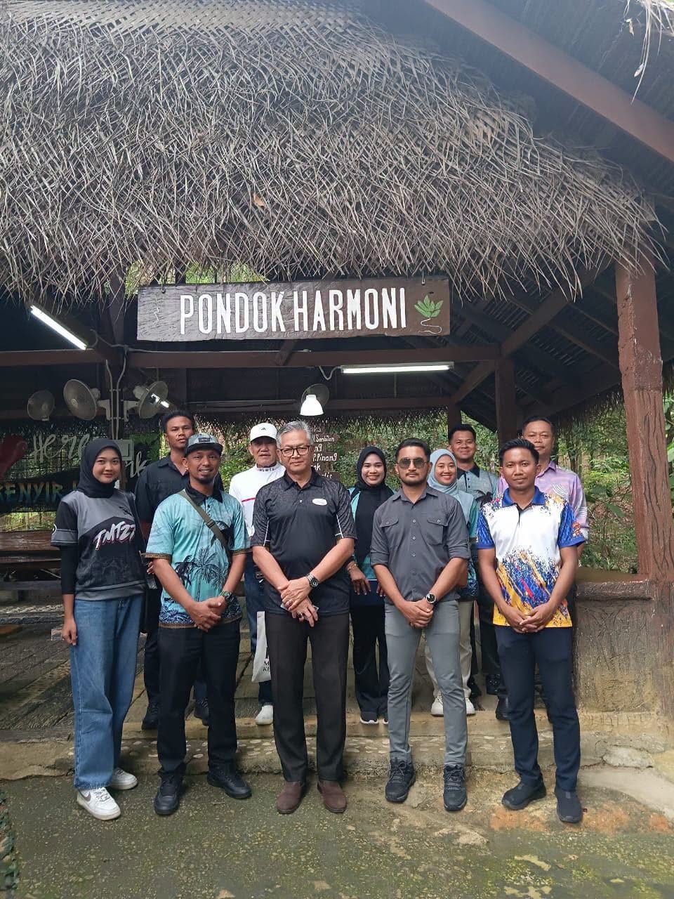 LAWATAN KERJA JABATAN PELANCONGAN NEGERI TERENGGANU KE TAMAN HERBA, TASIK KENYIR