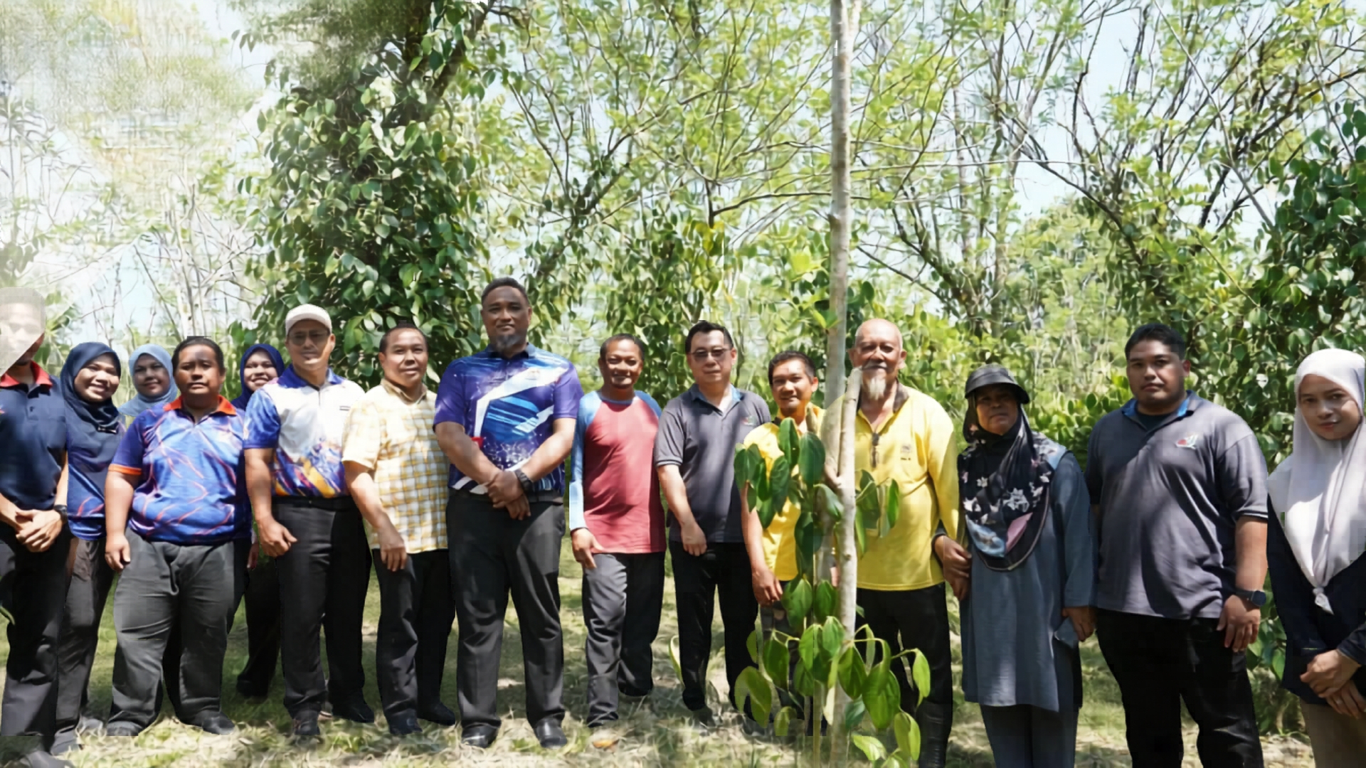 LAWATAN DELEGASI LEMBAGA LADA MALAYSIA (MPB) ke PROJEK TANAMAN LADA KETENGAH