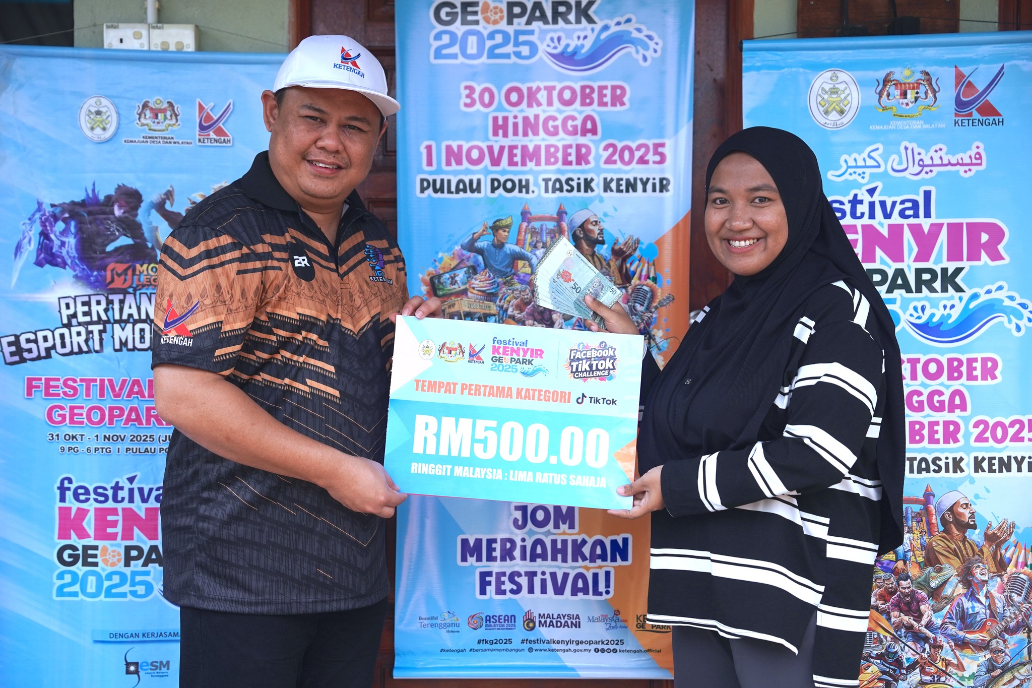 TikTok & Facebook Challenge Meriahkan Festival Kenyir Geopark 2025