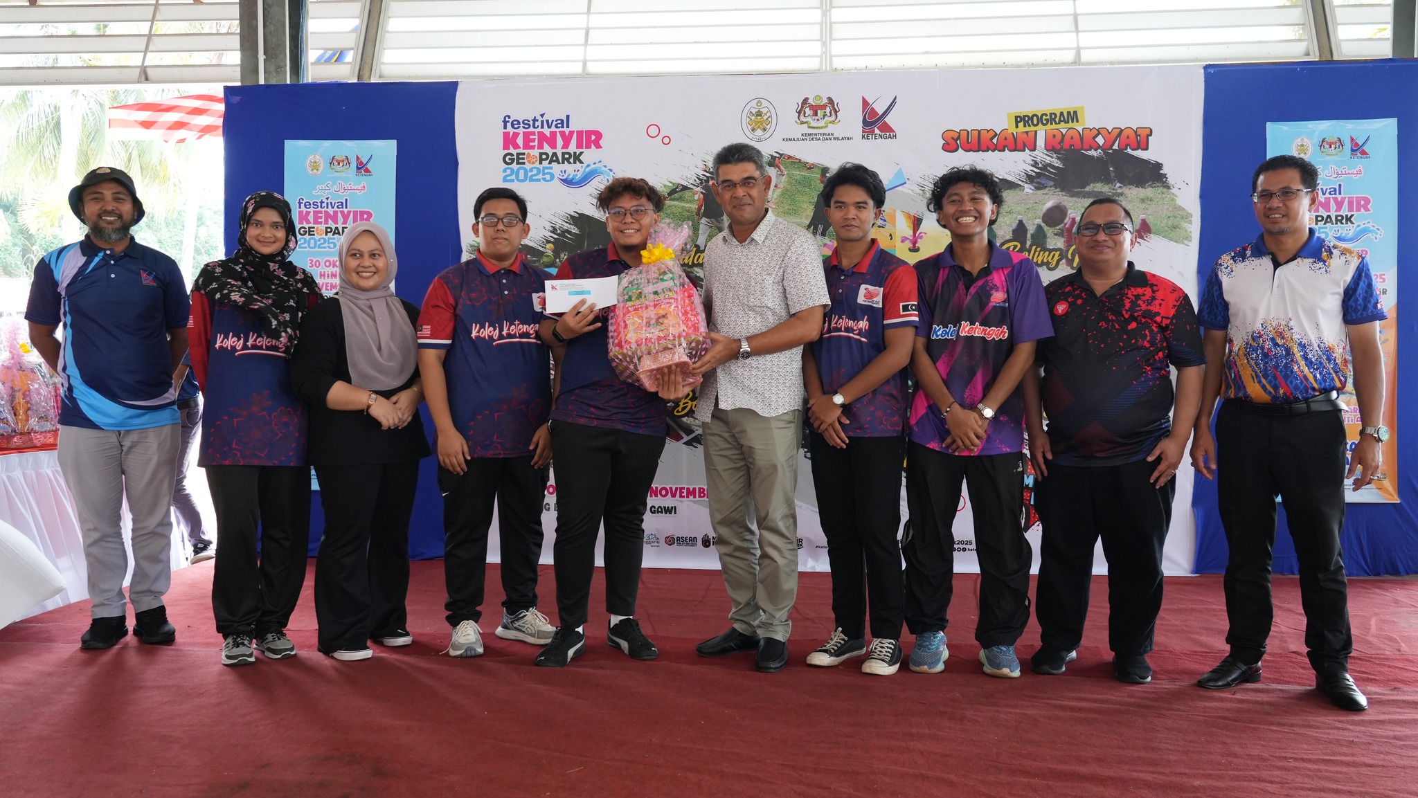 Sukan Rakyat Meriahkan Festival Kenyir Geopark 2025