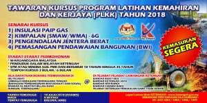 Program Latihan Kemahiran Dan Kerjaya (PLKK) Wilayah Ketengah 